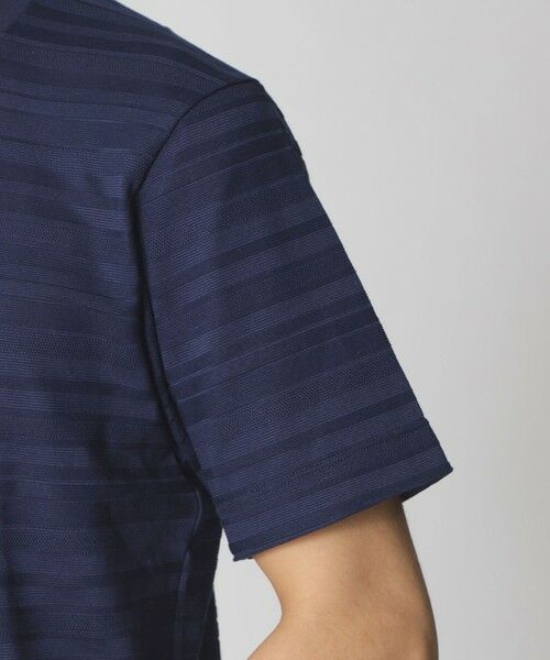Paul Stuart / ポール・スチュアート カットソー | リンクスシャドウボーダー半袖Tシャツ | 詳細6