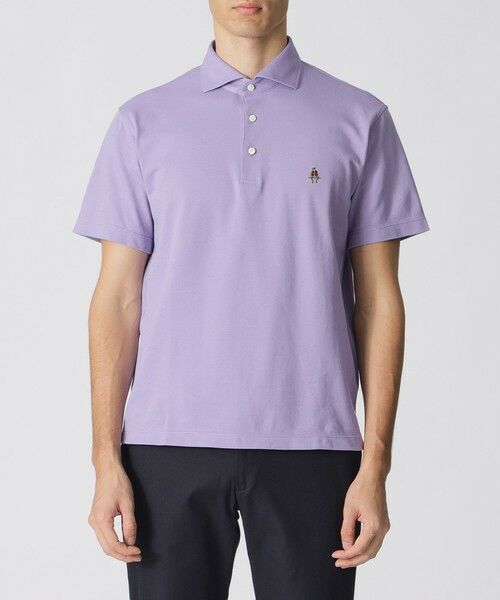 Paul Stuart / ポール・スチュアート カットソー | 鹿の子カッタウェイポロシャツ | 詳細7