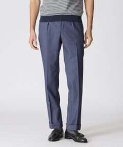 Paul Stuart / ポール・スチュアート その他パンツ | 【BAKER】ウールシャンブレーツイルトラウザーズ