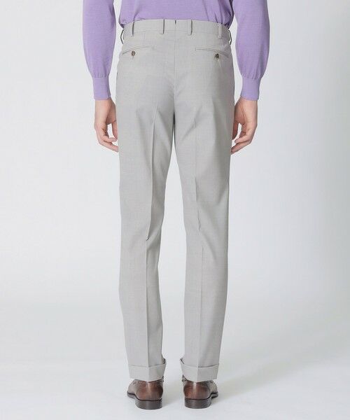 Paul Stuart / ポール・スチュアート その他パンツ | 【BAKER】ウールシャンブレーツイルトラウザーズ | 詳細5