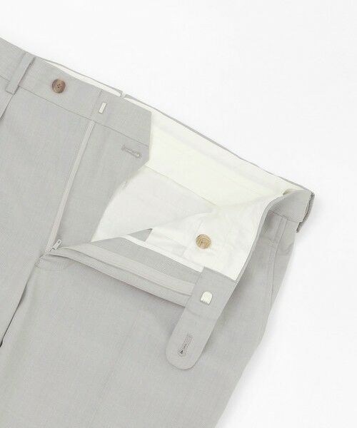 Paul Stuart / ポール・スチュアート その他パンツ | 【BAKER】ウールシャンブレーツイルトラウザーズ | 詳細7