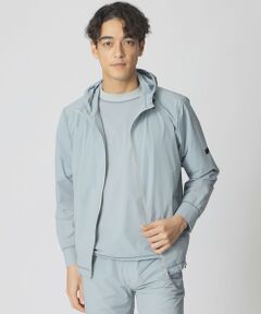 Paul Stuart / ポール・スチュアート ブルゾン | 【_RTM】ストレッチタフタフーディー