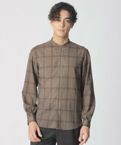 Paul Stuart / ポール・スチュアート シャツ・ブラウス | 【COLLECTION LINE】バンドカラー/スポーツシャツ