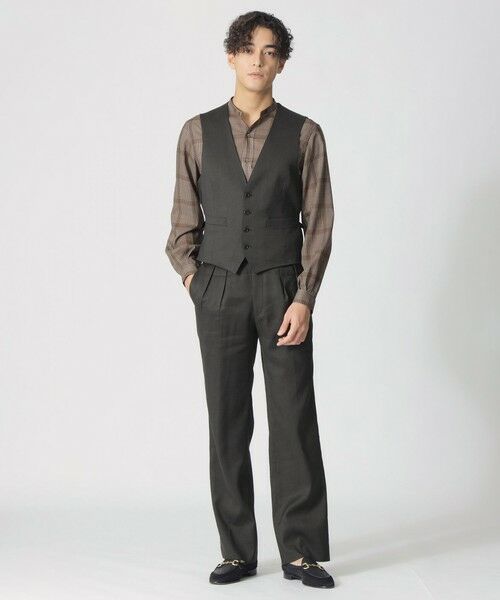 Paul Stuart / ポール・スチュアート シャツ・ブラウス | 【COLLECTION LINE】バンドカラー/スポーツシャツ | 詳細2