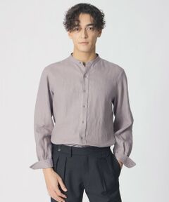 Paul Stuart / ポール・スチュアート シャツ・ブラウス | 【COLLECTION LINE】バンドカラー/スポーツシャツ