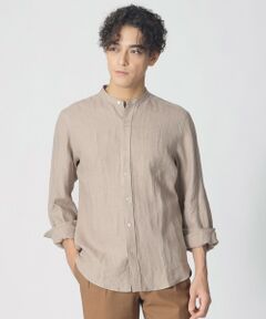 Paul Stuart / ポール・スチュアート シャツ・ブラウス | 【COLLECTION LINE】バンドカラー/スポーツシャツ