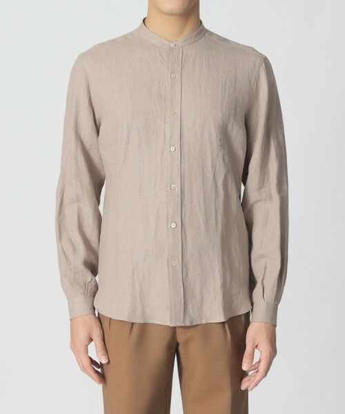 Paul Stuart / ポール・スチュアート シャツ・ブラウス | 【COLLECTION LINE】バンドカラー/スポーツシャツ | 詳細3