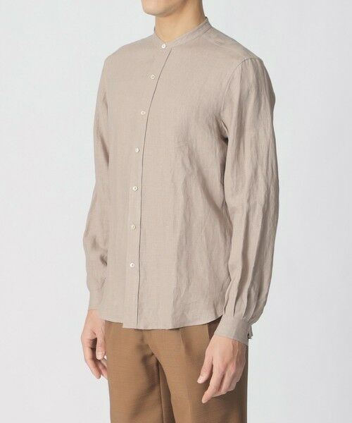 Paul Stuart / ポール・スチュアート シャツ・ブラウス | 【COLLECTION LINE】バンドカラー/スポーツシャツ | 詳細4