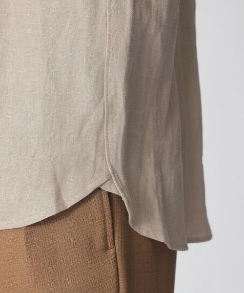 Paul Stuart / ポール・スチュアート シャツ・ブラウス | 【COLLECTION LINE】バンドカラー/スポーツシャツ | 詳細7