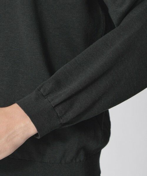 Paul Stuart / ポール・スチュアート ニット・セーター | 【COLLECTION LINE】シルクコットン/スキッパーニットポロシャツ | 詳細9