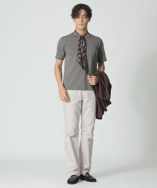 Paul Stuart / ポール・スチュアート カットソー | 【COLLECTION LINE】クルーネック/半袖Tシャツ | 詳細3