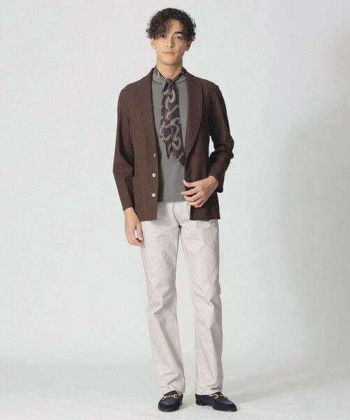 Paul Stuart / ポール・スチュアート カットソー | 【COLLECTION LINE】クルーネック/半袖Tシャツ | 詳細4