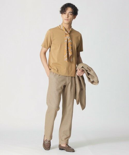 Paul Stuart / ポール・スチュアート カットソー | 【COLLECTION LINE】クルーネック/半袖Tシャツ | 詳細7