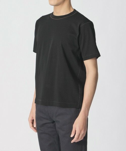 Paul Stuart / ポール・スチュアート カットソー | 【COLLECTION LINE】クルーネック/半袖Tシャツ | 詳細9