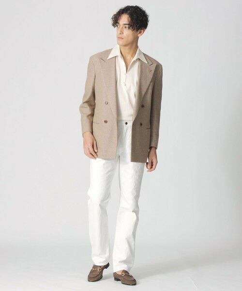 Paul Stuart / ポール・スチュアート カットソー | 【COLLECTION LINE】ティアドロッププラケット/プルオーバー半袖シャツ | 詳細2