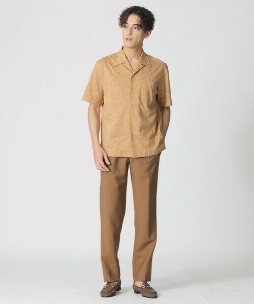 Paul Stuart / ポール・スチュアート カットソー | 【COLLECTION LINE】キャンプカラー/スポーツ半袖シャツ | 詳細3