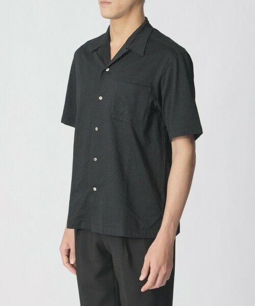 Paul Stuart / ポール・スチュアート カットソー | 【COLLECTION LINE】キャンプカラー/スポーツ半袖シャツ | 詳細6