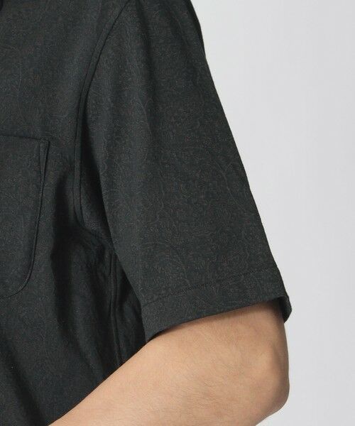 Paul Stuart / ポール・スチュアート カットソー | 【COLLECTION LINE】キャンプカラー/スポーツ半袖シャツ | 詳細9