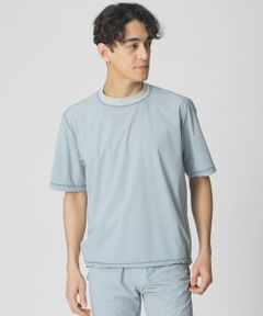 Paul Stuart / ポール・スチュアート カットソー | 【_RTM】ストレッチタフタ半袖Tシャツ