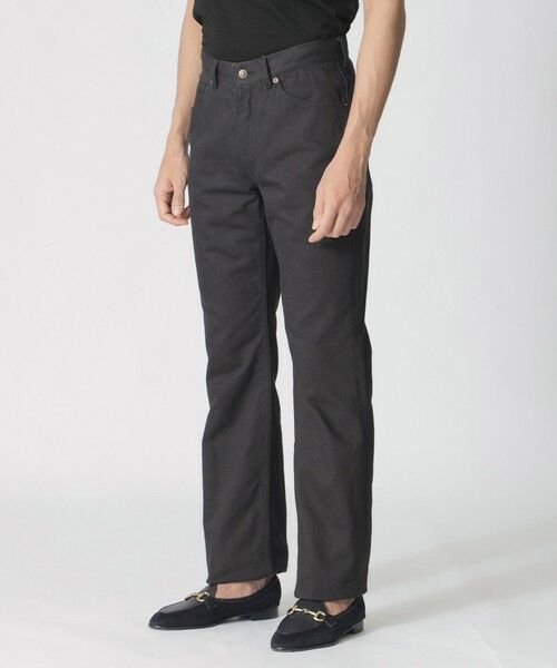 Paul Stuart / ポール・スチュアート パンツ | 【COLLECTION LINE】ブーツカット5ポケットパンツ | 詳細6