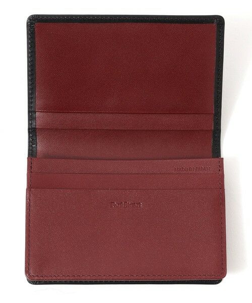 Paul Stuart / ポール・スチュアート 財布・コインケース・マネークリップ | インサイドカラーカーフスキン/名刺入れ | 詳細1