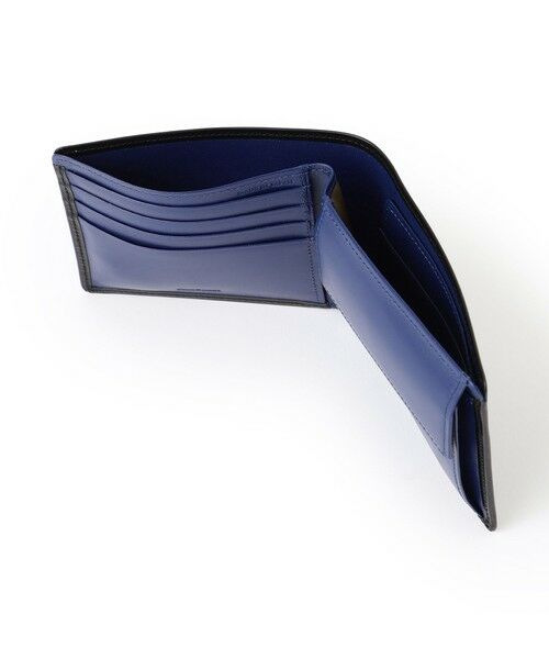 Paul Stuart / ポール・スチュアート 財布・コインケース・マネークリップ | インサイドカラーカーフスキン/二つ折り財布 | 詳細4