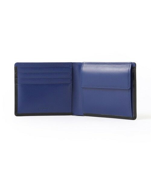 Paul Stuart / ポール・スチュアート 財布・コインケース・マネークリップ | インサイドカラーカーフスキン/二つ折り財布 | 詳細2