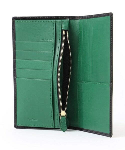 Paul Stuart / ポール・スチュアート 財布・コインケース・マネークリップ | インサイドカラーカーフスキン/長財布 | 詳細1