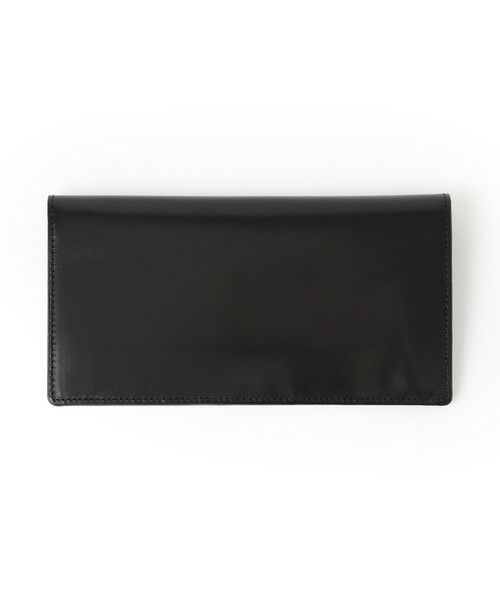 Paul Stuart / ポール・スチュアート 財布・コインケース・マネークリップ | インサイドカラーカーフスキン/長財布（ブラック）