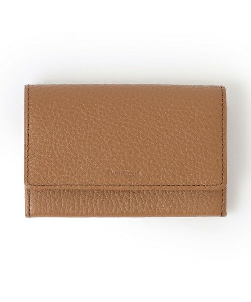 Paul Stuart / ポール・スチュアート 財布・コインケース・マネークリップ | コンパクトスリム/名刺入れ（ササマチ/ホック付）（ベージュ系6）