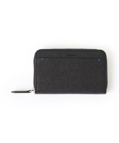 Paul Stuart / ポール・スチュアート 財布・コインケース・マネークリップ | プリズムハンドステッチ/R字ファスナーコインケース