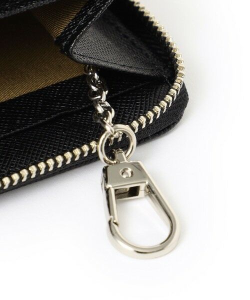 Paul Stuart / ポール・スチュアート 財布・コインケース・マネークリップ | プリズムハンドステッチ/R字ファスナーコインケース | 詳細3