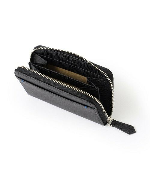Paul Stuart / ポール・スチュアート 財布・コインケース・マネークリップ | プリズムハンドステッチ/R字ファスナーコインケース | 詳細4