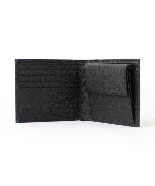 Paul Stuart / ポール・スチュアート 財布・コインケース・マネークリップ | プリズムハンドステッチ/二つ折り財布 | 詳細1