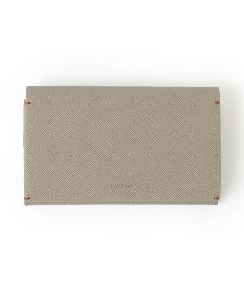 Paul Stuart / ポール・スチュアート 財布・コインケース・マネークリップ | プリズムハンドステッチ/内コインケース二つ折り財布（グレー系2）