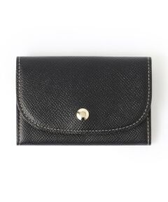 Paul Stuart / ポール・スチュアート 財布・コインケース・マネークリップ | インサイドカラーベジタン/名刺入れ（ササマチ/ホック付）