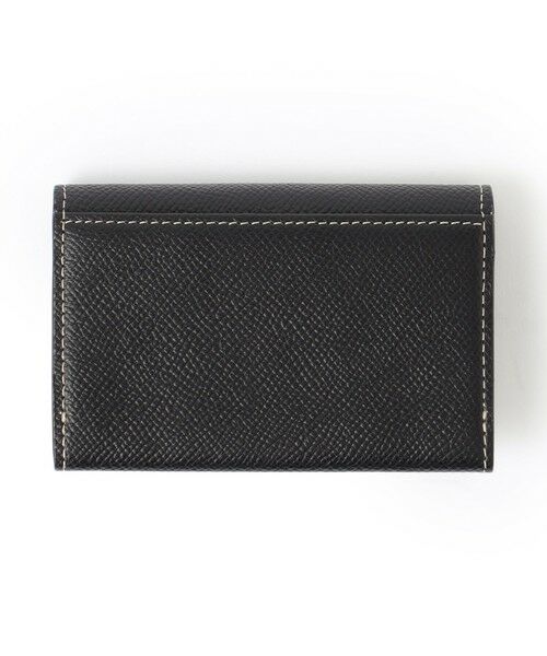 Paul Stuart / ポール・スチュアート 財布・コインケース・マネークリップ | インサイドカラーベジタン/名刺入れ（ササマチ/ホック付） | 詳細1