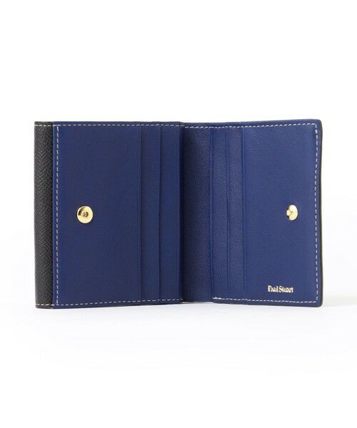 Paul Stuart / ポール・スチュアート 財布・コインケース・マネークリップ | インサイドカラーべジタン/BOXコインケース二つ折り財布 | 詳細1