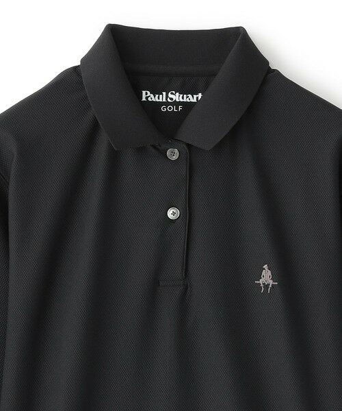 Paul Stuart / ポール・スチュアート カットソー | 【GOLF Women's】アイコニックロゴ・ジャガードポロ | 詳細2