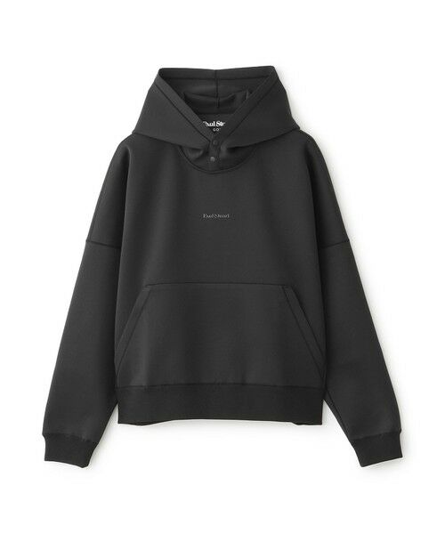 Paul Stuart / ポール・スチュアート カットソー | 【GOLF Women's】アイコニックロゴ・パーカー（ブラック1）