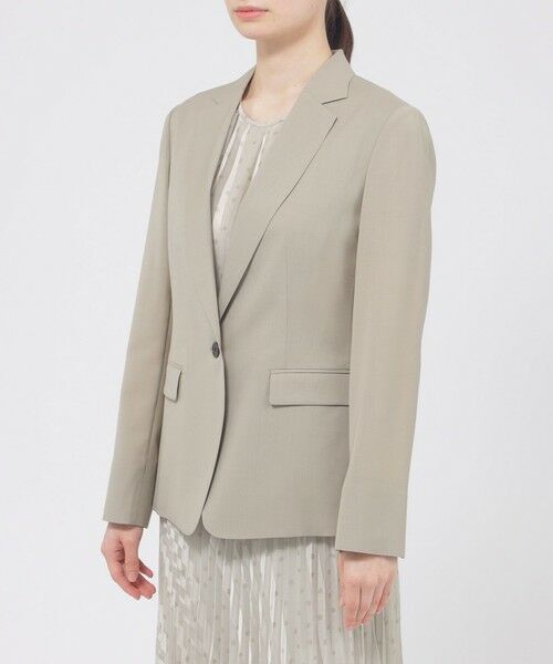 Paul Stuart / ポール・スチュアート その他アウター | 【Nikkei Magazine掲載】【予約販売/ウォッシャブル/防しわ性】ブリーザブルウーステッド　ジャケット | 詳細3