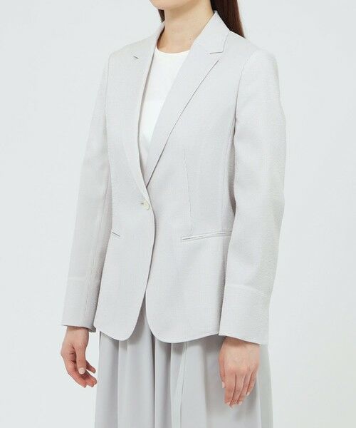 Paul Stuart / ポール・スチュアート その他アウター | 【ウォッシャブル/UV対策/防しわ性】フロータブルツイル　ジャケット | 詳細4