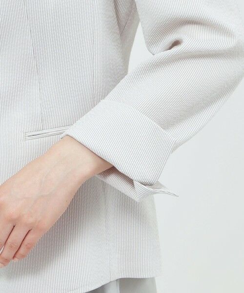 Paul Stuart / ポール・スチュアート その他アウター | 【ウォッシャブル/UV対策/防しわ性】フロータブルツイル　ジャケット | 詳細6