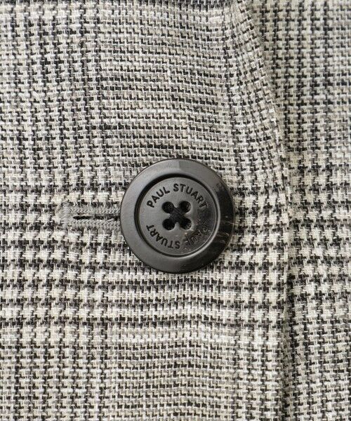 Paul Stuart / ポール・スチュアート その他アウター | 【eclat掲載】【予約販売/ウォッシャブル】チェックリネン　ジャケット | 詳細9