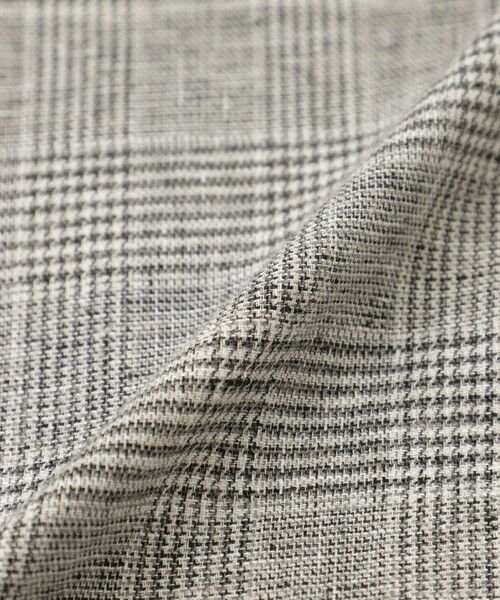 Paul Stuart / ポール・スチュアート その他アウター | 【eclat掲載】【予約販売/ウォッシャブル】チェックリネン　ジャケット | 詳細10