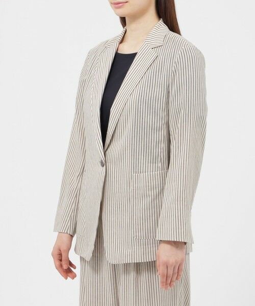 Paul Stuart / ポール・スチュアート その他アウター | 【ウォッシャブル】カールマイヤーストライプ　ジャケット | 詳細3