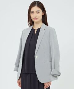 Paul Stuart / ポール・スチュアート その他アウター | 【WEB・一部店舗限定】【ウォッシャブル/UV対策/防しわ性】フロータブルツイル　ジャケット