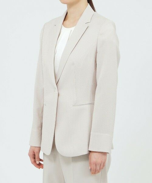 Paul Stuart / ポール・スチュアート その他アウター | 【WEB・一部店舗限定】【ウォッシャブル/UV対策/防しわ性】フロータブルツイル　ジャケット | 詳細4