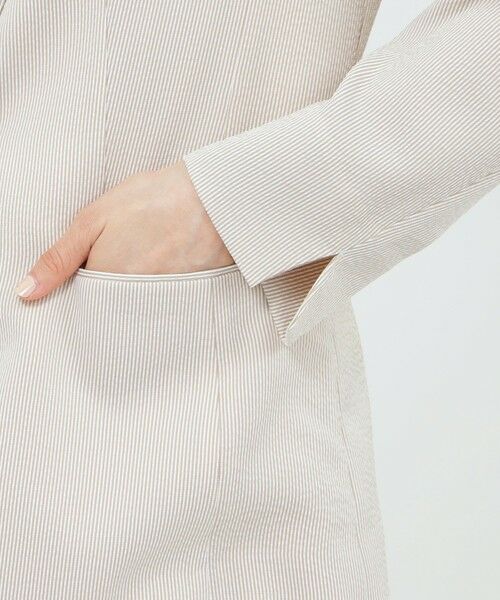 Paul Stuart / ポール・スチュアート その他アウター | 【WEB・一部店舗限定】【ウォッシャブル/UV対策/防しわ性】フロータブルツイル　ジャケット | 詳細7