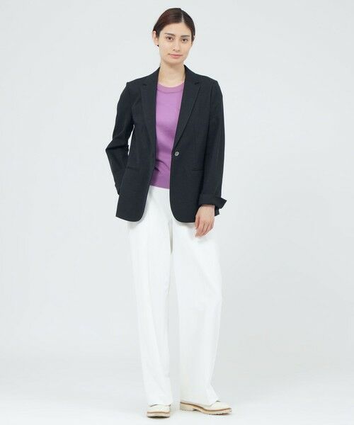 Paul Stuart / ポール・スチュアート その他アウター | 【WEB・一部店舗限定】【ウォッシャブル】エアリージャージ　ジャケット | 詳細1